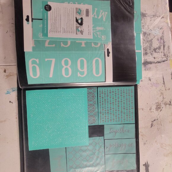 Bundle 1 ~ Reusable Silk Screen Stencils ~ 18 x 15 Binder ~ Farmhouse, Gnomes - Picture 4 of 16